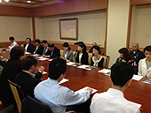 「禅の里」まちづくり実行委員会との懇談会